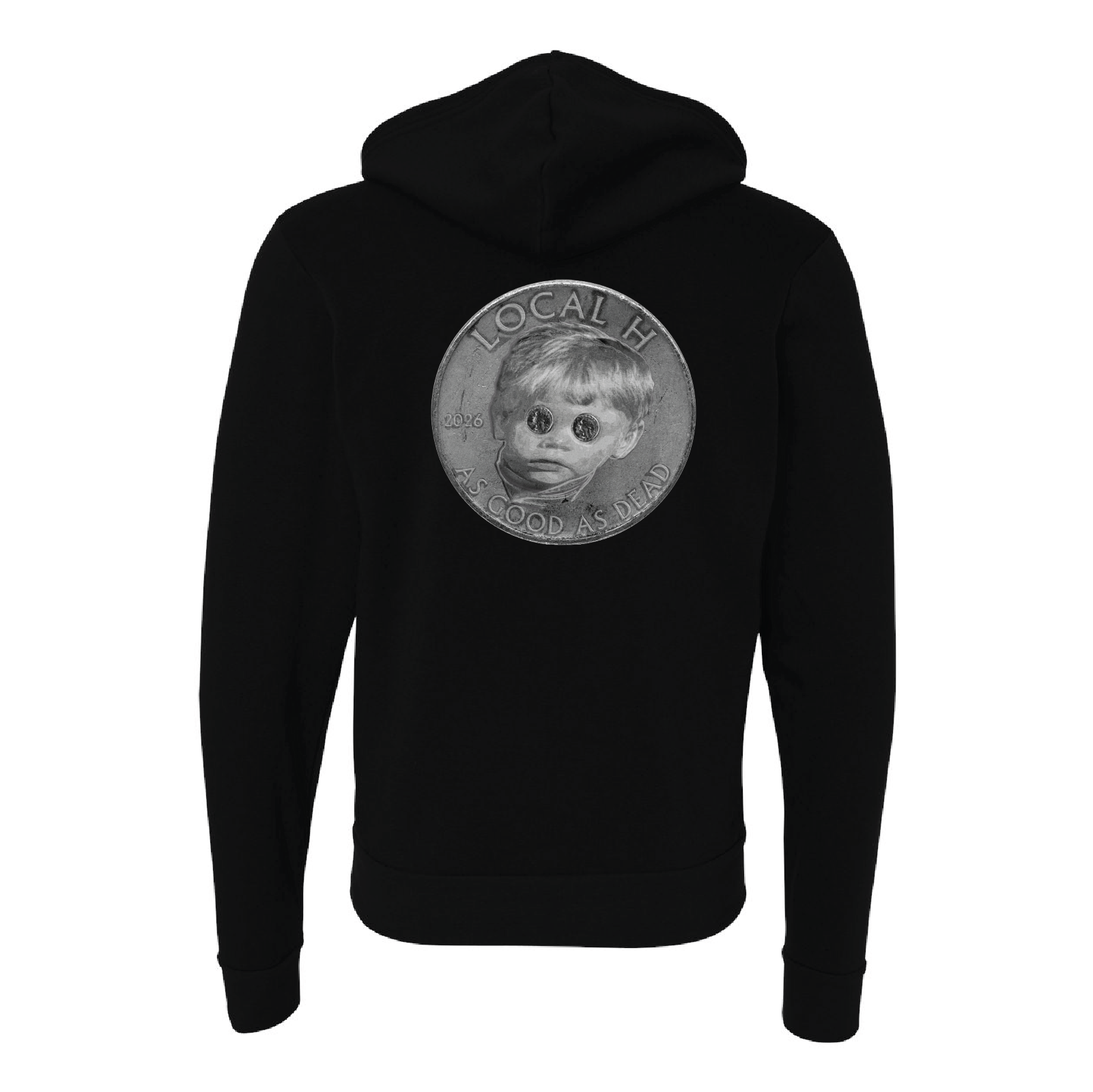 Local H - AS GOOD AS DEAD Coin Zip Hoodie – G&P Records
