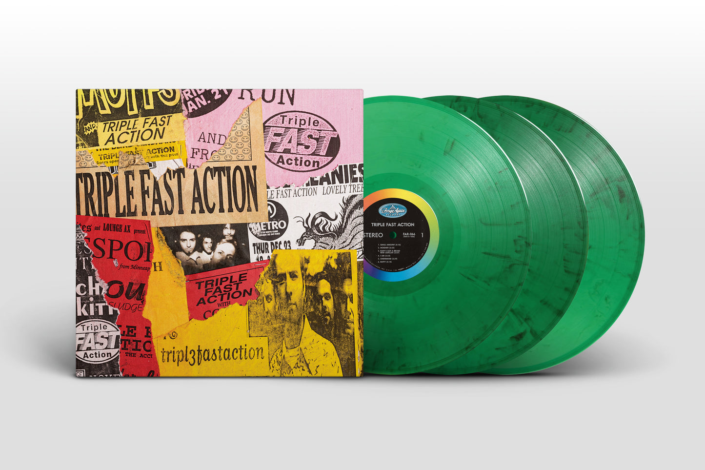 Triple Fast Action - Triple Vinyl (Green)