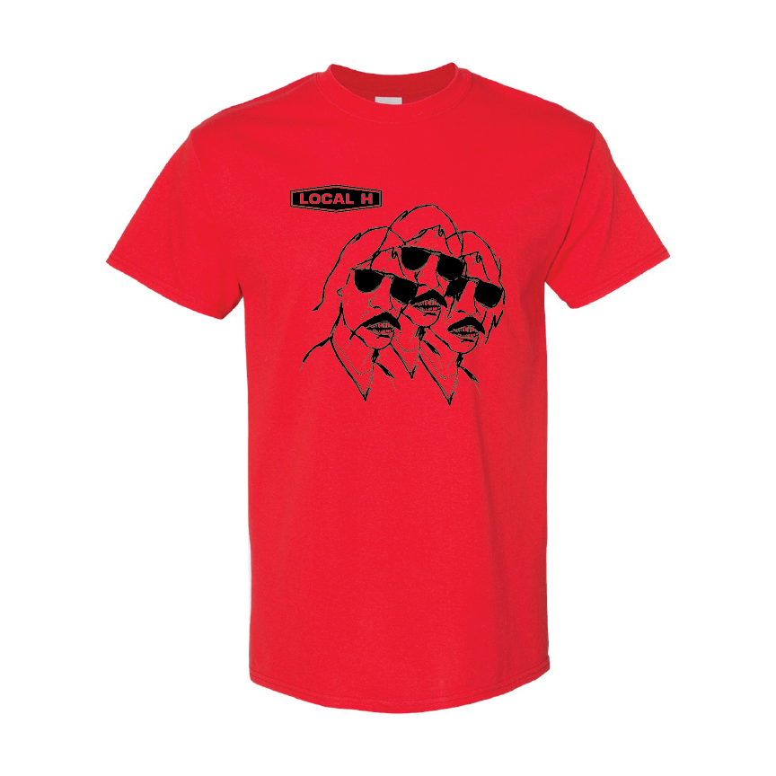 Local H - Hey, Killer Tee shirt RED (Classic Series)