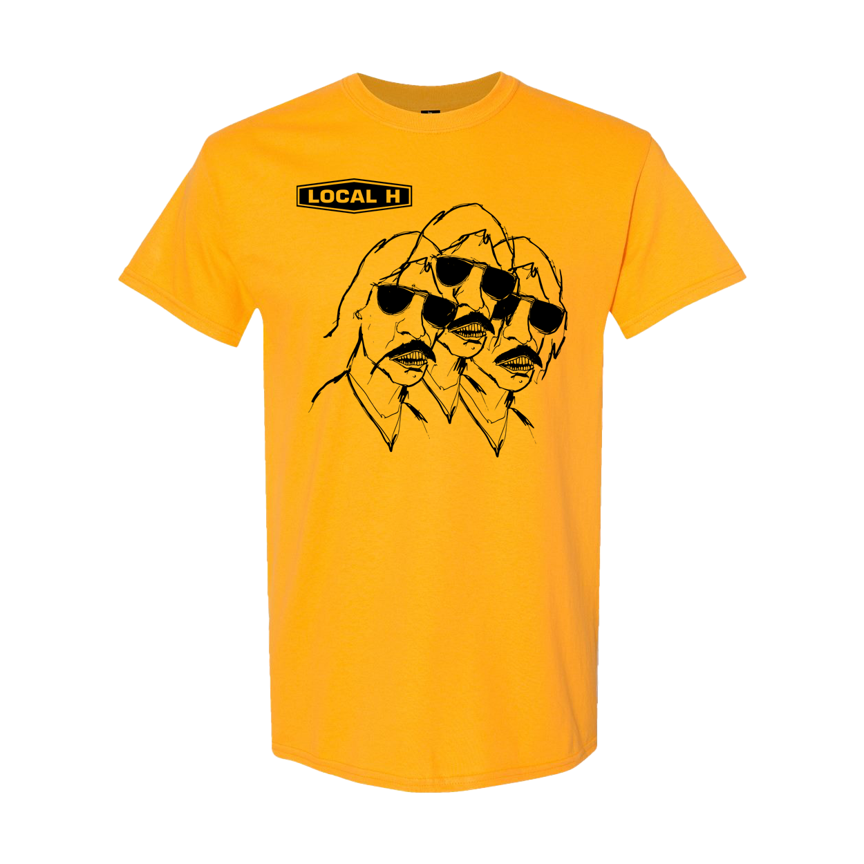 Local H - Hey, Killer Tee shirt GOLD (Classic Series)