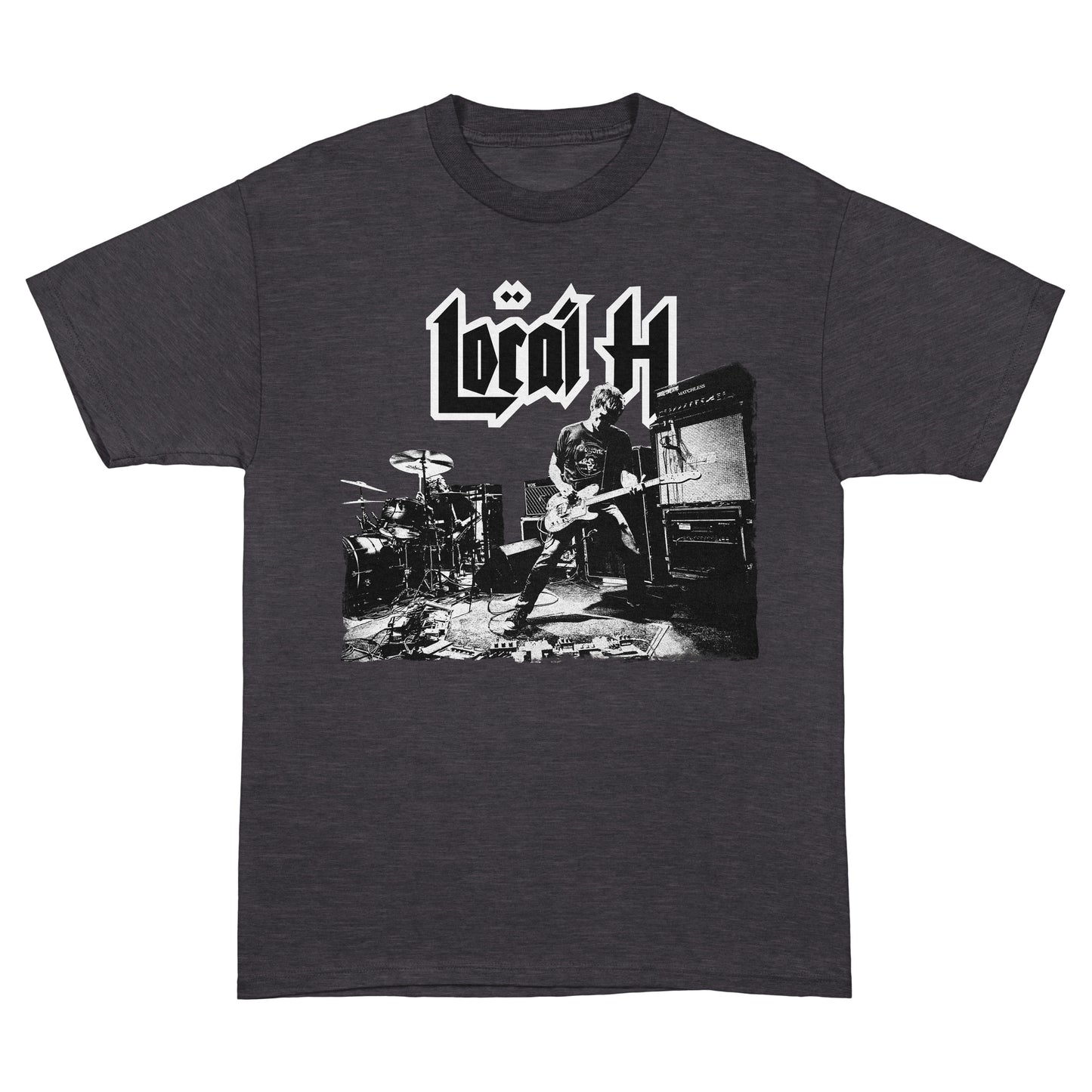Local H - Louder Tee (Gray)