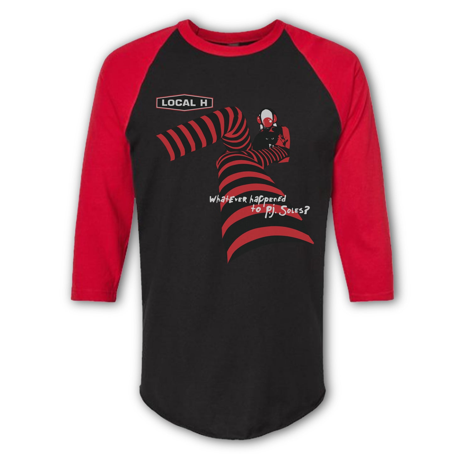 Local H - Whatever Happened To P.J. Soles? - RED-BLACK 3/4 Jersey