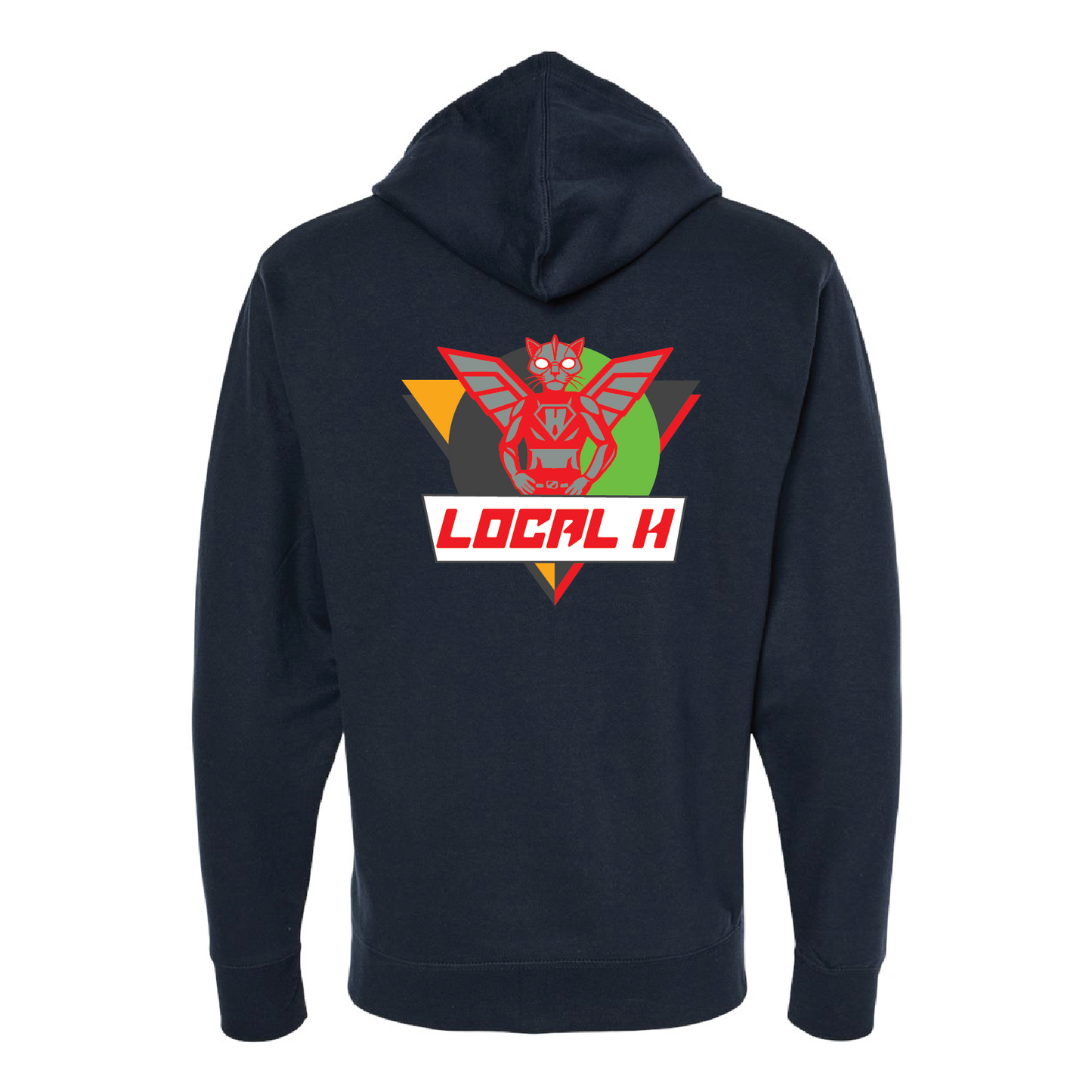 Local H - Robo Cat - Zip Hoodie