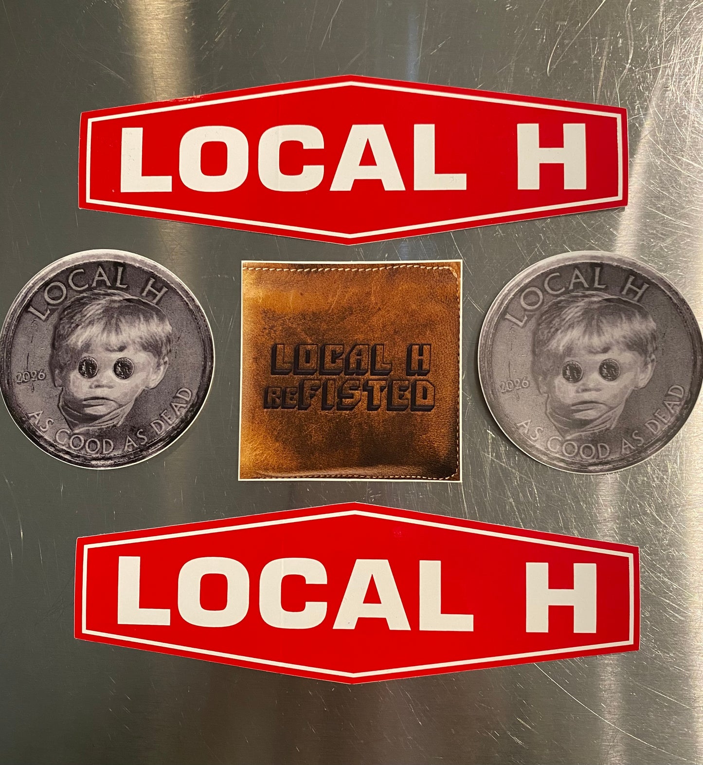 Local H - AGAD sticker bundle