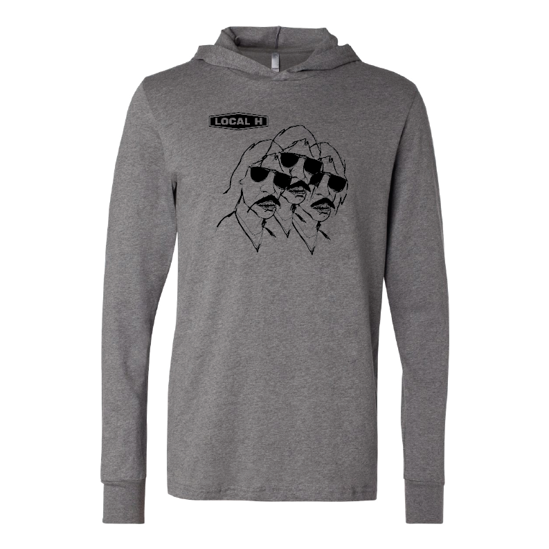 Local H - Hey Killer - Jersey Hooded Long Sleeve Tee (Classic Series)