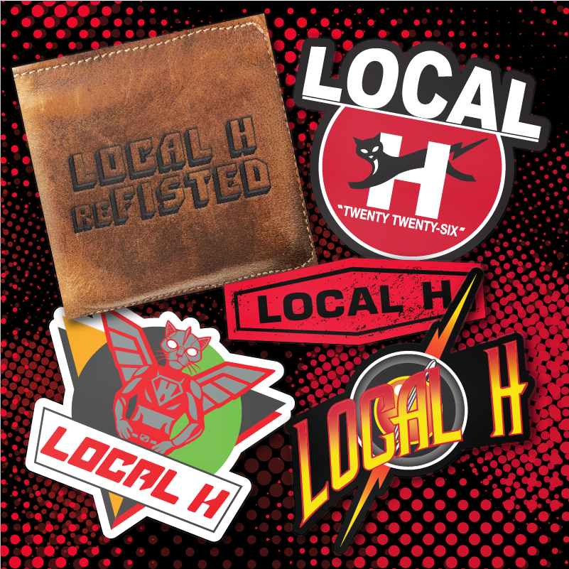 Local H - 5 Sticker Bundle