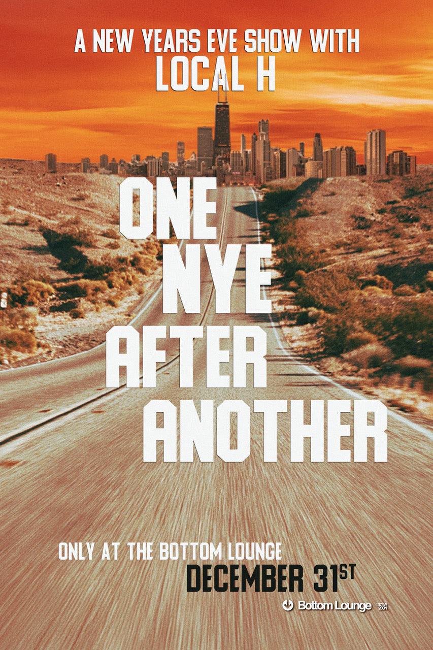 Local H - NYE 2025 Poster / Brat Stop / Mini Robocat Poster