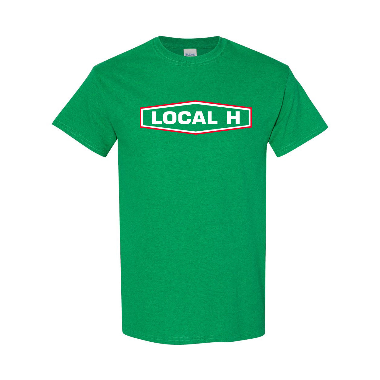 Local H - Tee Shirt - Back To Basics, Baby (Antique Green)