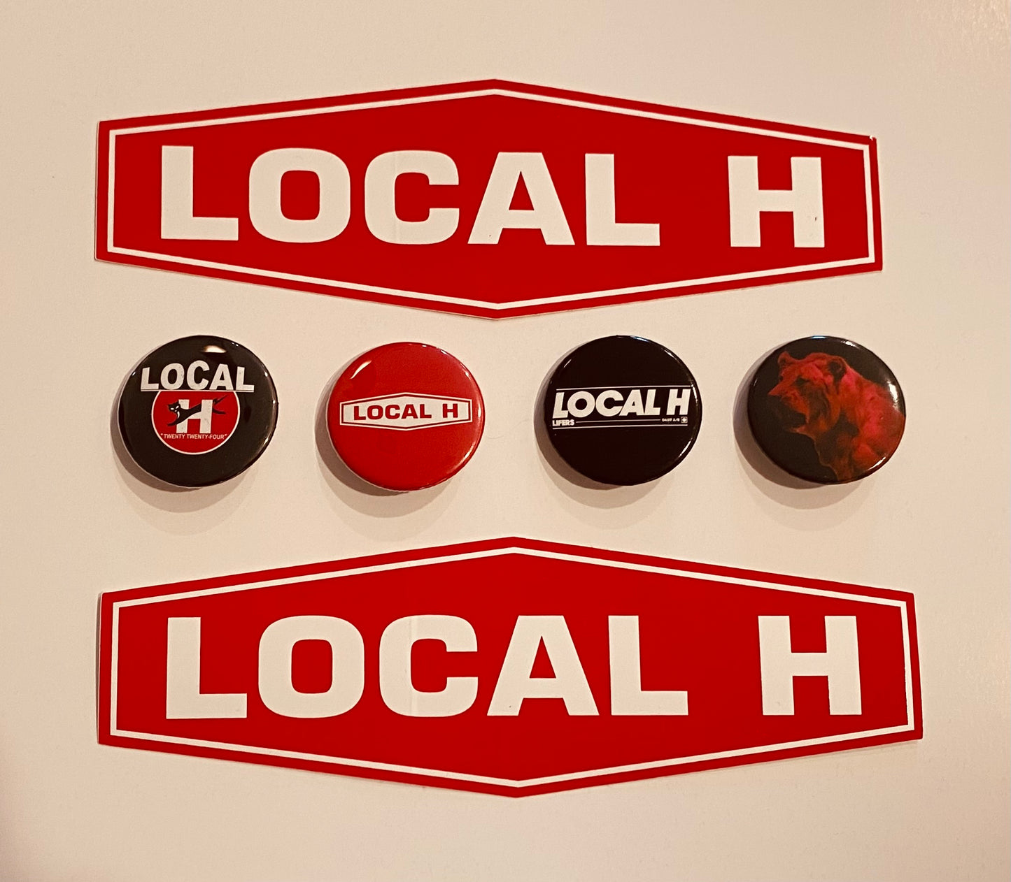 Local H - Button and Sticker Combo