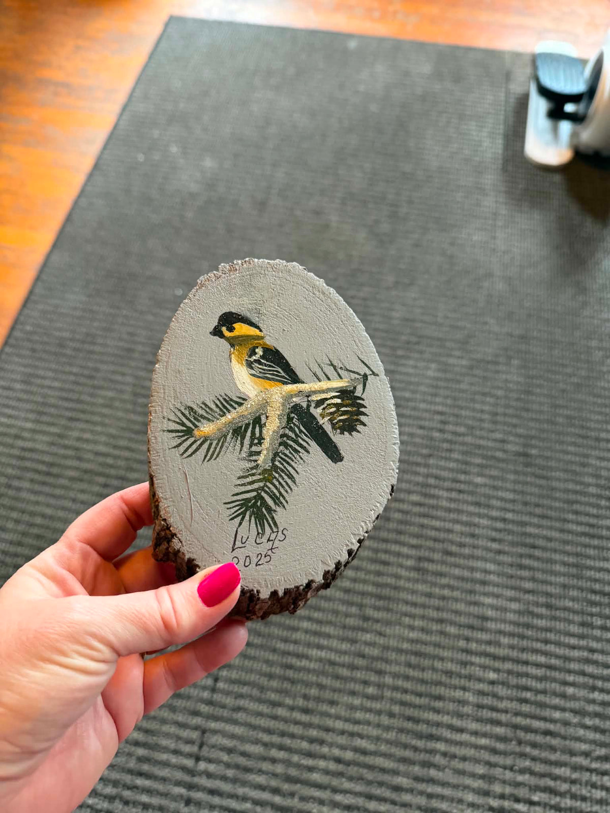 David Lucas Hand Painted Ornaments
