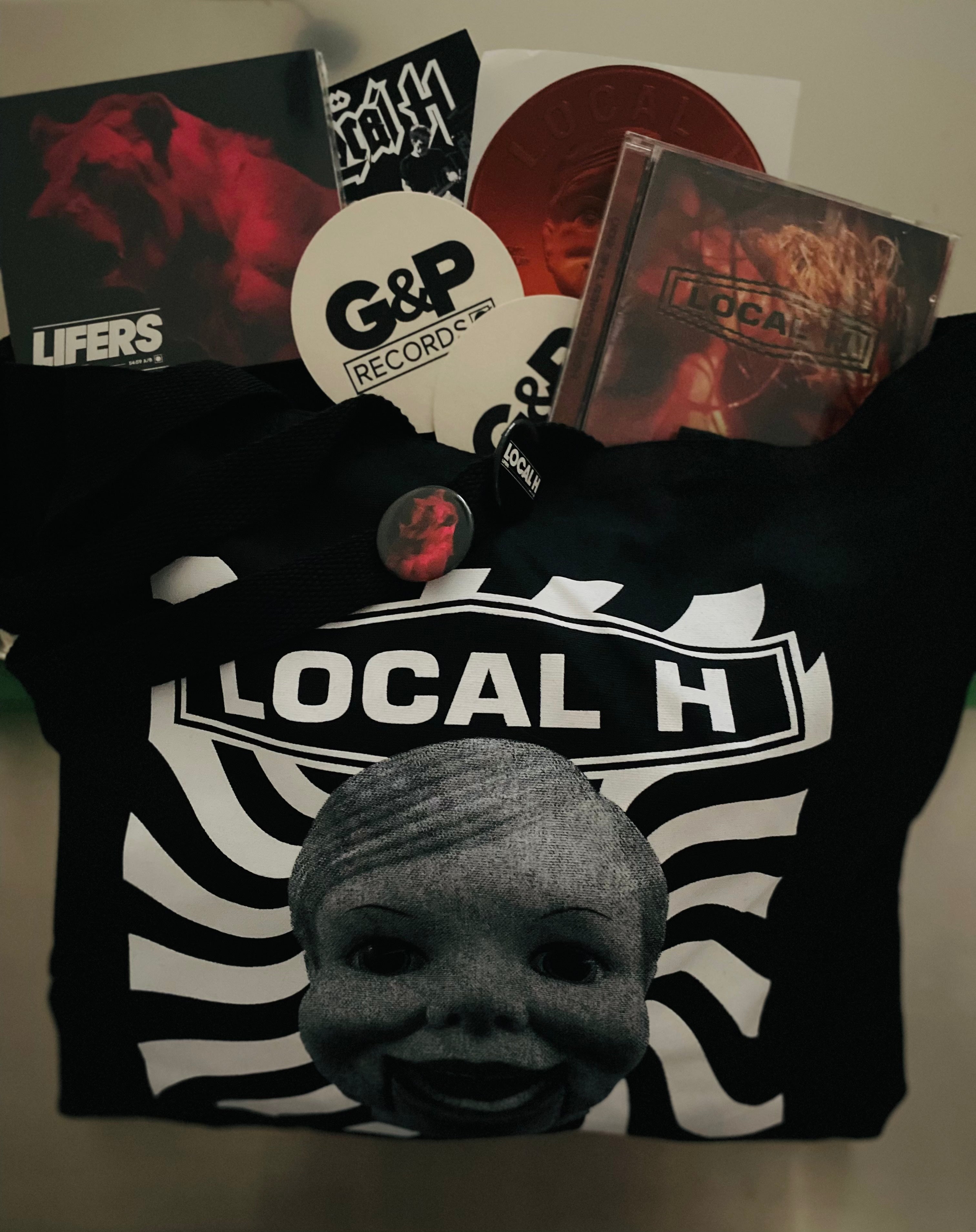 G&P Records is the official merchandiser for Local H.