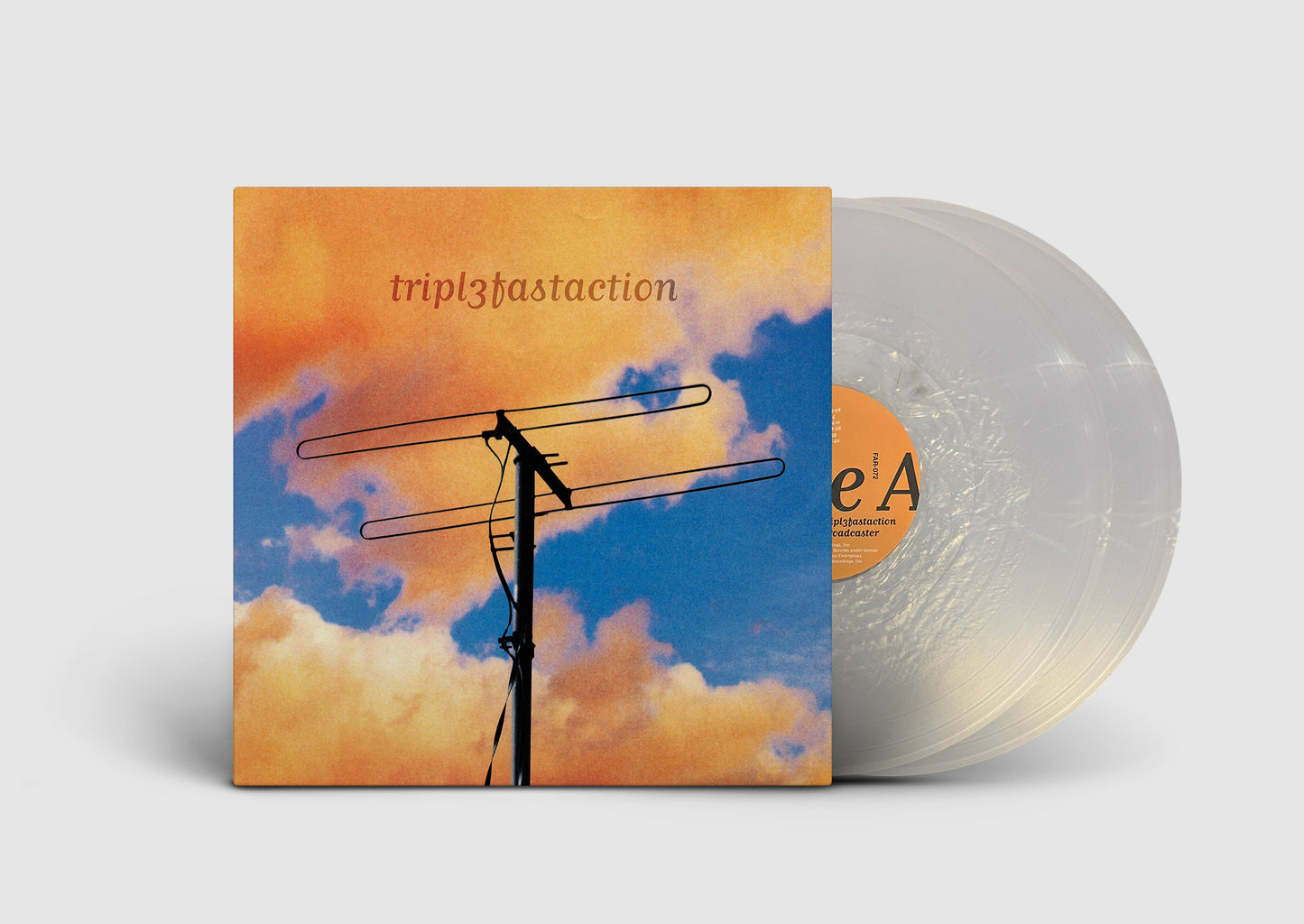 Triple Fast Action -Broadcaster 2xLP  - (Iridescent Gold Vinyl)