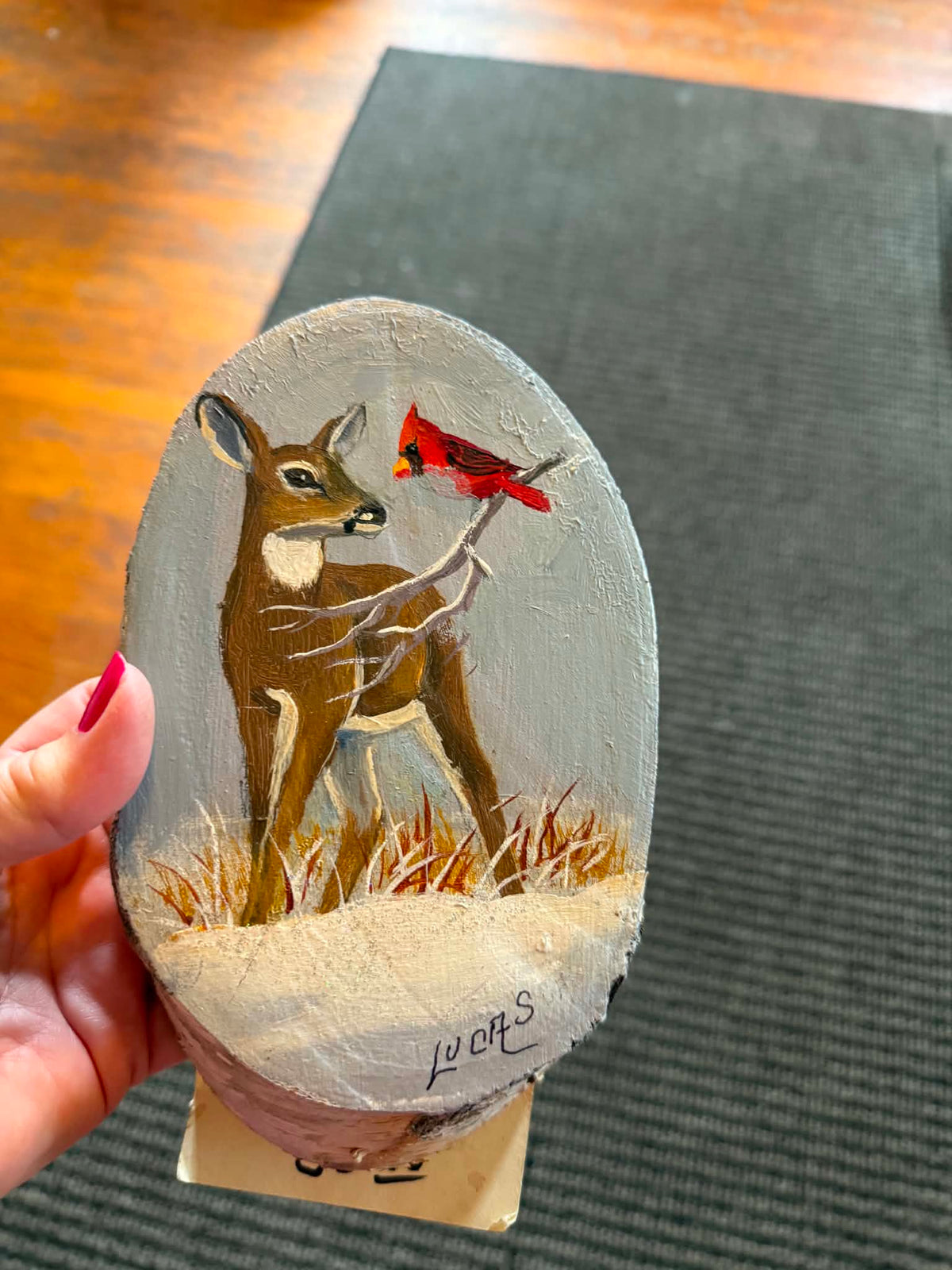 David Lucas Hand Painted Ornaments