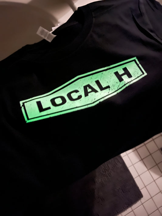 Local H - Tee Shirt - Black GLOW IN THE DARK!