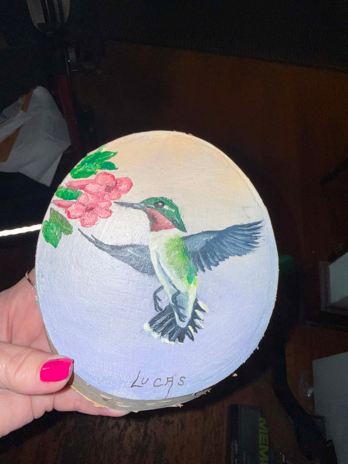 David Lucas Hand Painted Ornaments