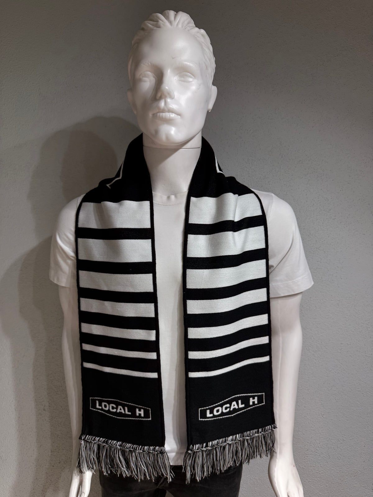 Local H - 2026  Black and White SCARF