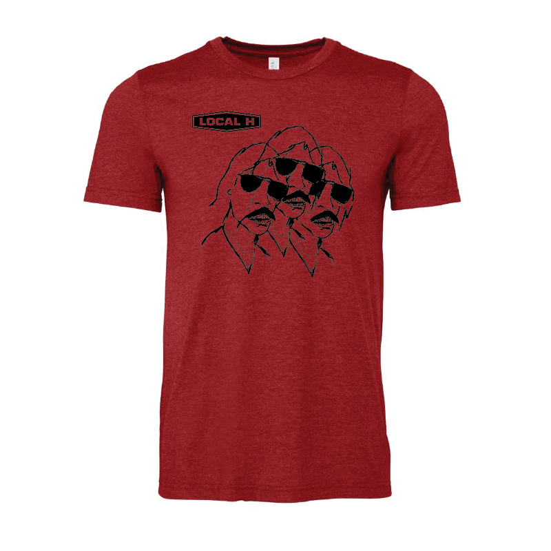 Local H - Hey, Killer Tee shirt RED (Classic Series) – G&P Records
