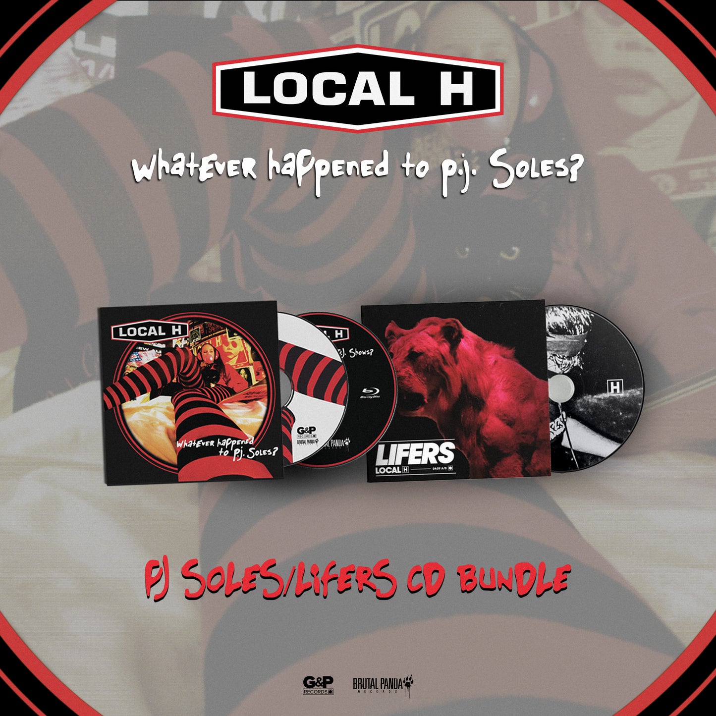 Whatever Happened To P.J. Soles CD/Blu-Ray and LIFERS CD Bundle