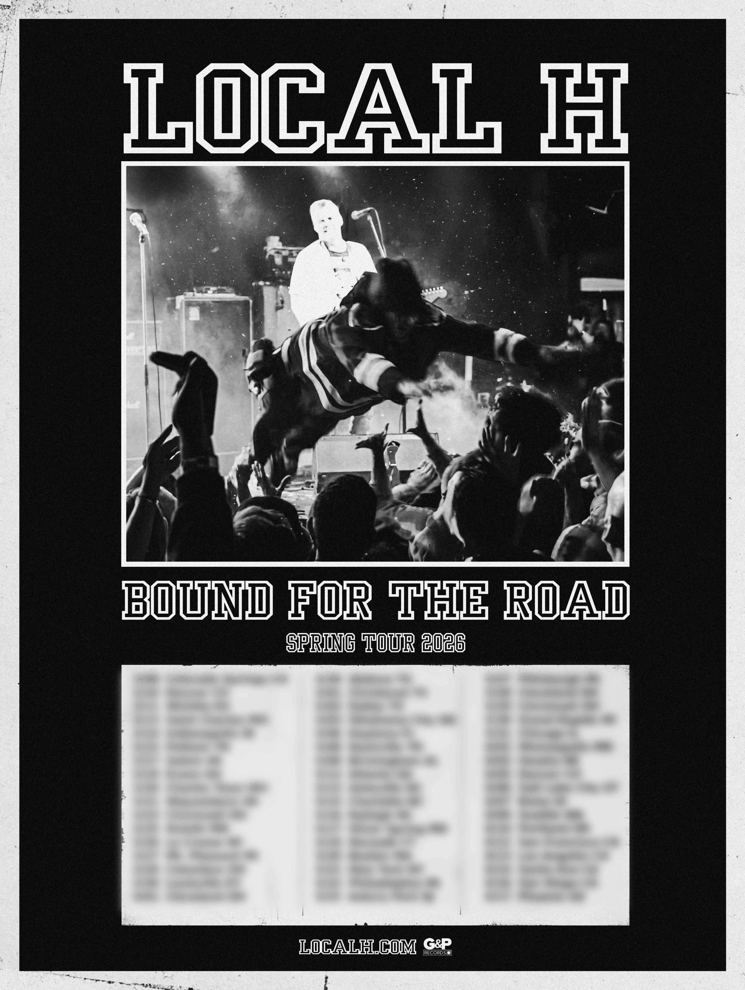 Local H Bellyflopper Tee and Poster Bundle – G&P Records
