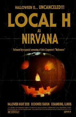Local H - Poster - Halloween / Nirvana