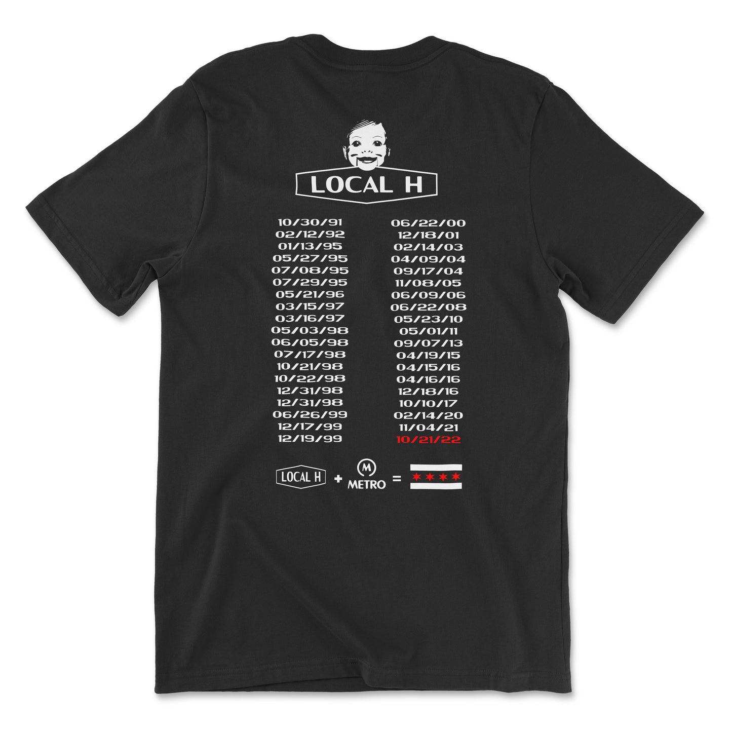 Local H - Tee Shirt - METRO 2022