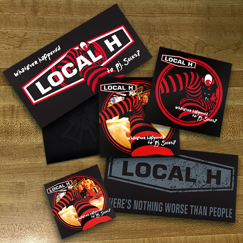 Local H - Whatever Happened To P.J. Soles? Magnet / Sticker Variety Pack