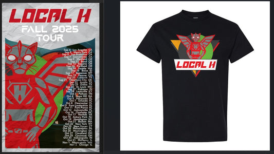 ROBO CAT Tour Tee / POSTER (Bundle)