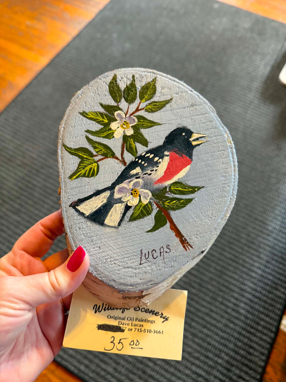 David Lucas Hand Painted Ornaments