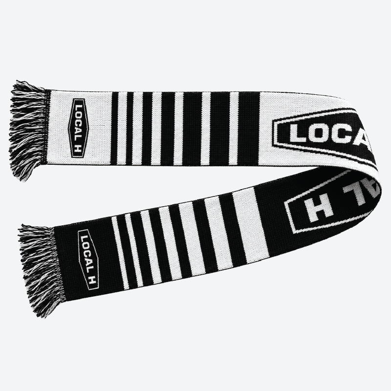 Local H - 2026  Black and White SCARF