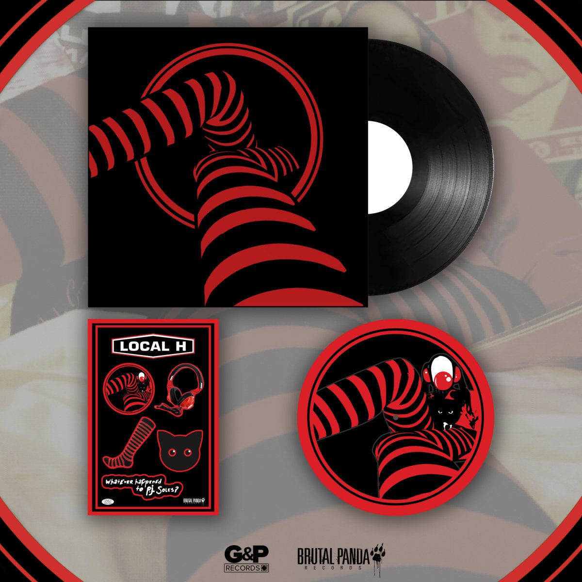 G&P Records is the official merchandiser for Local H.