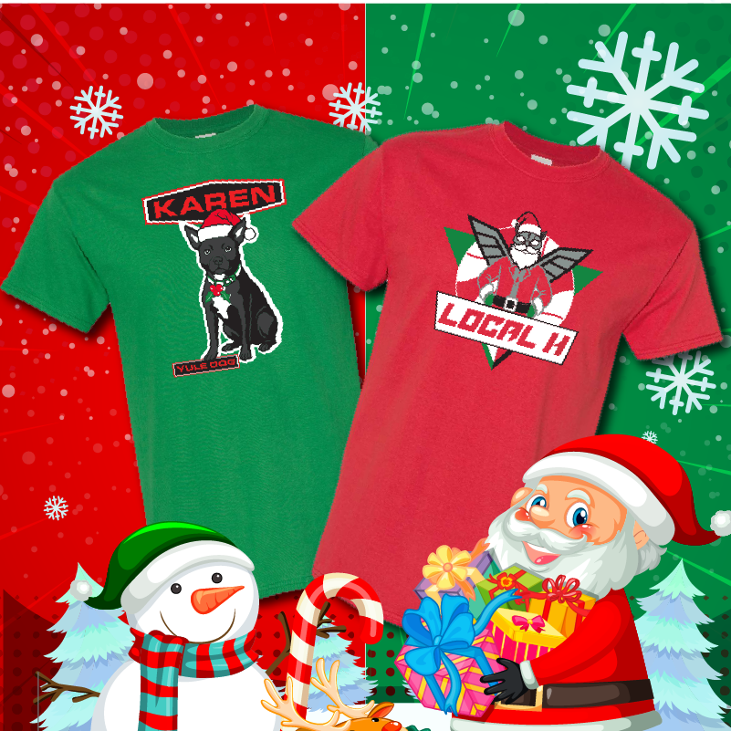 Local H 2025 Holiday Tee Shirt Bundle