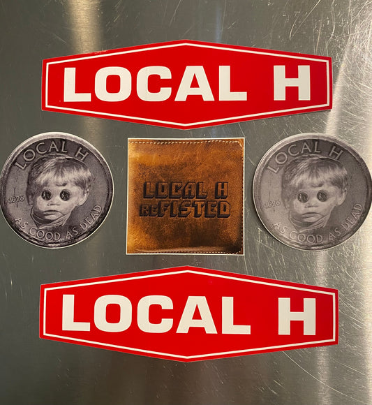 Local H - AGAD sticker bundle