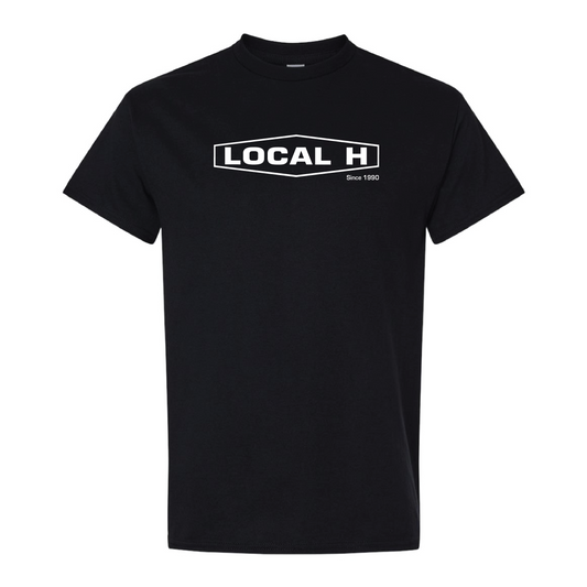 Local H - Throwback LOGO tee (Black)