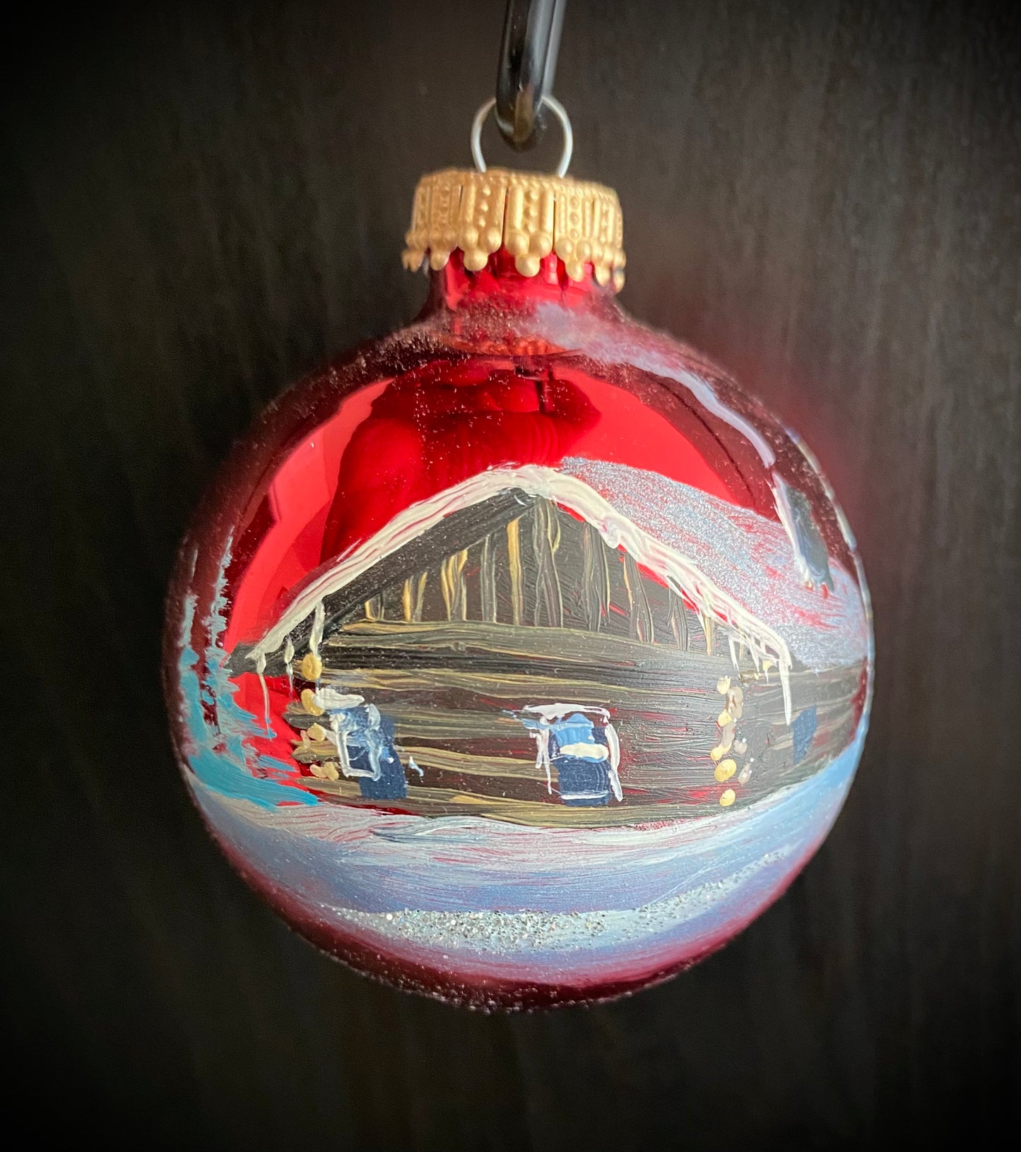 David Lucas Hand Painted Ornaments