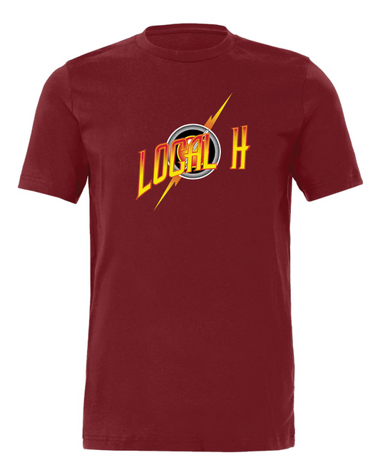 Local H - Flash "Cardinal" tee shirt  (Classic Series)