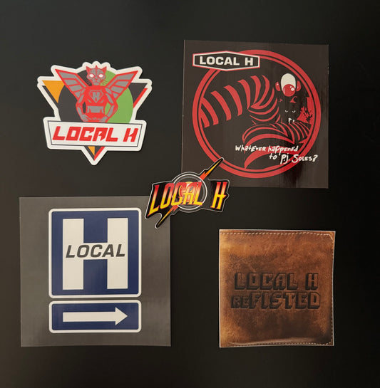 Local H - Robocat / reFISTED / PJ/ Flash / Hospital sticker Bundle