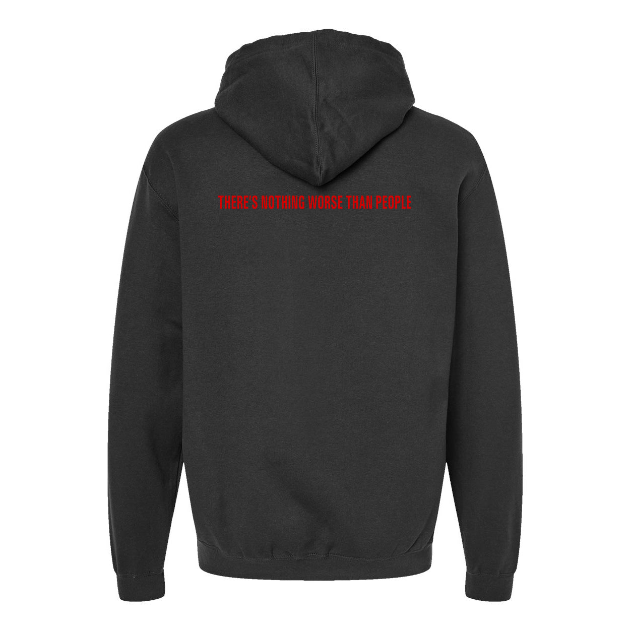 Local H - Red Logo Pullover Hoodie (There's Nothing Worse Than People)