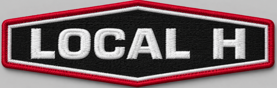 Local H - Logo Embroidered Patch