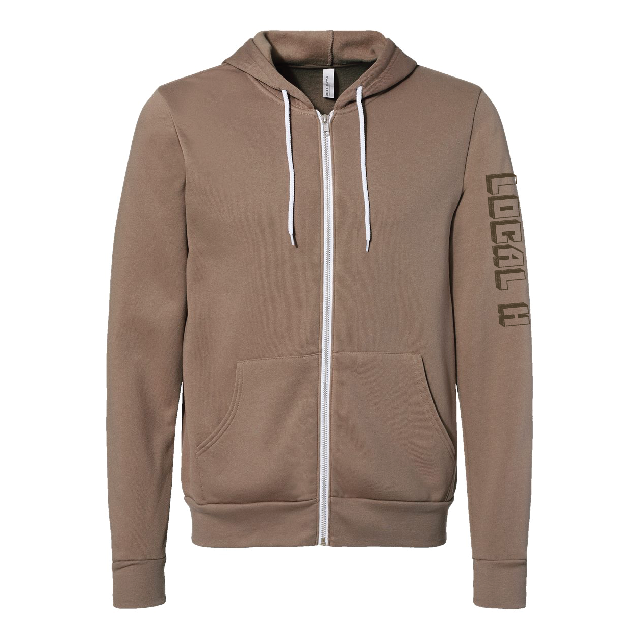 Local H - reFISTED Tan Zip Hoodie