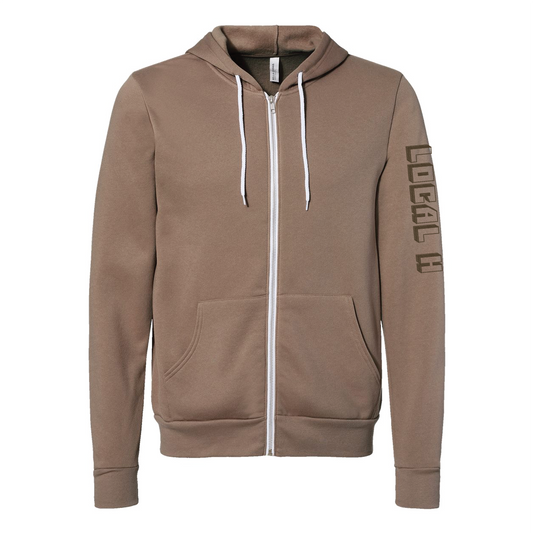 Local H - reFISTED Tan Zip Hoodie