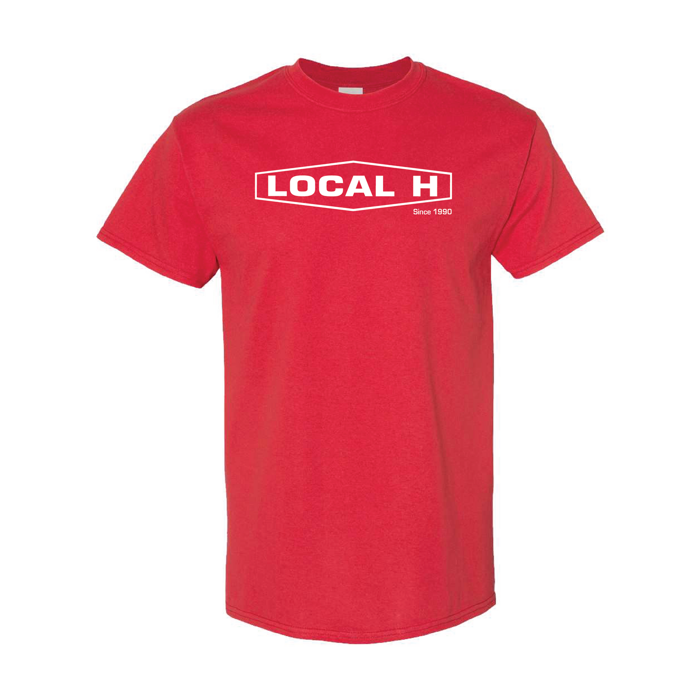 Local H - Throwback LOGO tee (RED)