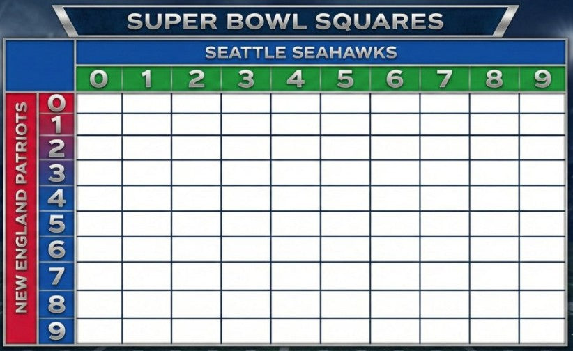 G&P Records 3rd Annual Super Bowl Squares